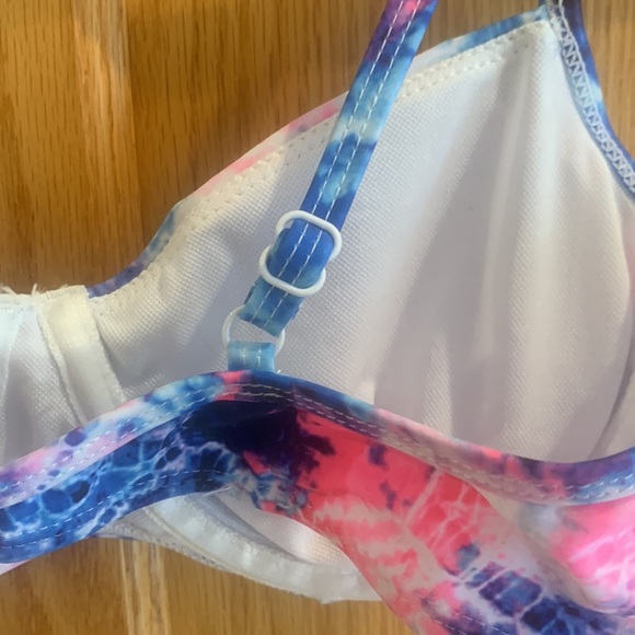 SHEKINI 2 Pc Multi colour Tie Dye Bikini Women size S - Picture 11 of 16